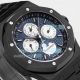 Swiss Replica Audemars Piguet Perpetual Calendar 26606 Black Case Blue Dial 41MM (2)_th.jpg